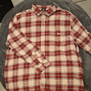 Kith Red Plaid Men's Shirt